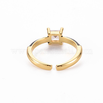 Манжеты из латуни с эмалью RJEW-T016-32B-NF-1