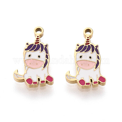 Подвески из эмалированной нержавеющей стали 304 STAS-L022-289G-1