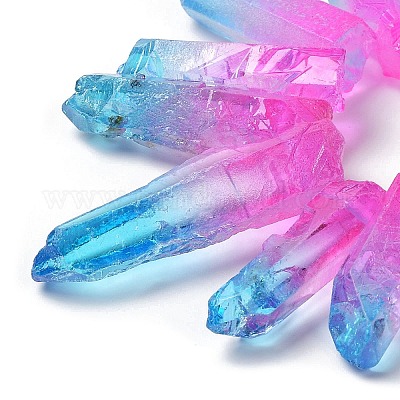 Природных кристаллов кварца бисер нитей G-K191-01D-1