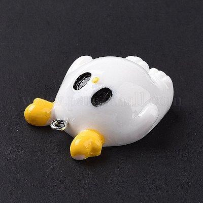 Подвески из непрозрачной смолы RESI-D063-05A-1