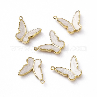 Подвески из нержавеющей стали 201 с эмалевым покрытием из настоящего 18-каратного золота с вакуумным покрытием PVD STAS-J401-VC1050-1