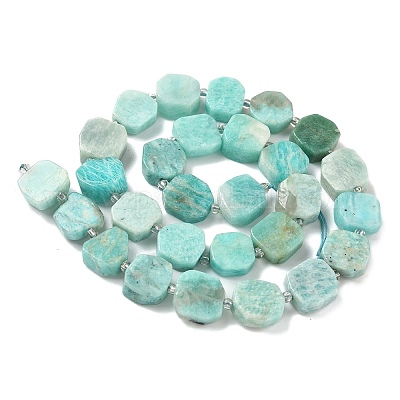Природных амазонит бисер нитей G-I394-D26-1