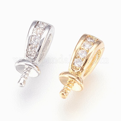 Латунный кубок жемчужный колышек KK-P150-17-1