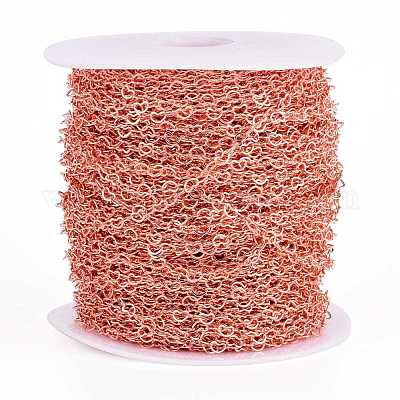 Цепочка из латуни в форме сердца CHC-A003-06RG-1