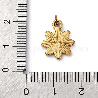 Эмалевые подвески из хирургической нержавеющей стали 316 STAS-K258-40B-G-1