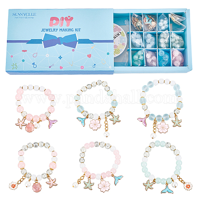 Наборы для изготовления браслетов своими руками DIY-SC0015-81-1