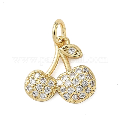 Латунные подвески из прозрачного кубического циркония KK-A273-31G-1