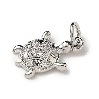 Латунные микро проложить кубического циркония подвески KK-I276-37P-1