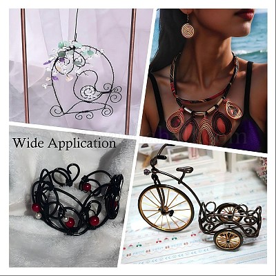 Круглая алюминиевая проволока AW-D009-2.5mm-5m-10-1