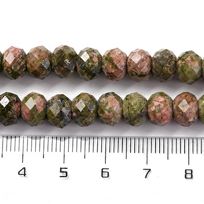 Природные Unakite бисер нитей G-K380-A05-01-1