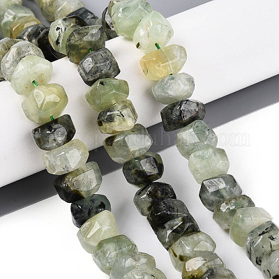 Природные пренит нитей бисера&nbsp;G-N347-17A-04-1