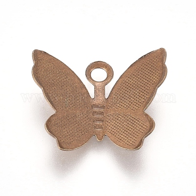 Латунные филигранные подвески KK-G368-07AB-1