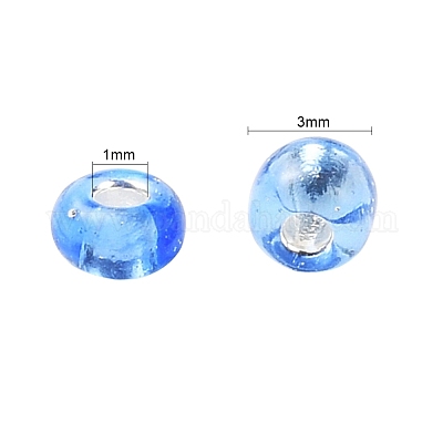 7 цвет стеклянных круглых бусин&nbsp;SEED-YW0001-24B-01-1