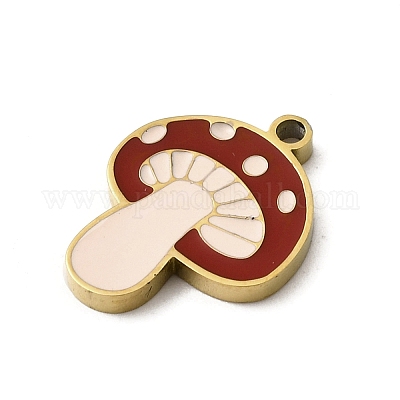 Подвески из нержавеющей стали 304 с эмалью STAS-I336-33G-1