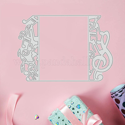 Углеродистая сталь разрезает трафареты DIY-WH0309-1220-1