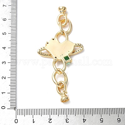 Застежки-защелки из натуральной латуни KK-U059-30G-1