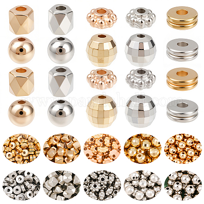 1000шт 5 стиля пластиковые бусины ccb CCB-PA0001-08-1