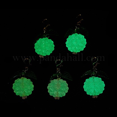 Подвесные украшения из прозрачного акрила с подсветкой HJEW-JM04407-1