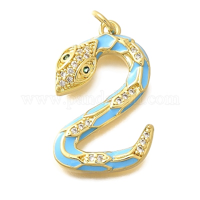 Латунные микро проложить кубического циркония подвески KK-I724-A02-1