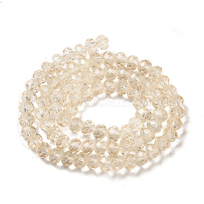 Прозрачная краска для запекания стеклянные бусины нити DGLA-A034-T6mm-D02-1