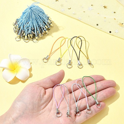 100шт полиэстер шнур мобильные ремни MOBA-FS0001-02F-1