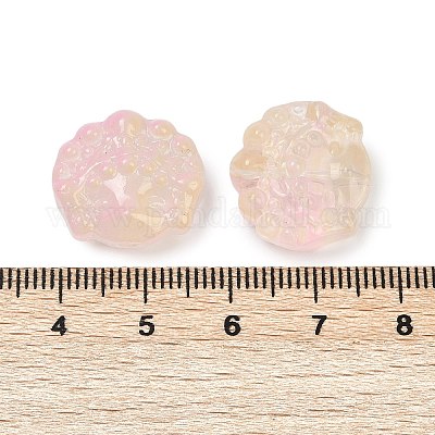 Прозрачные стеклянные бусины DGLA-E004-11I-1