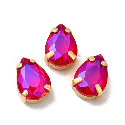 Эффект лунного света слеза пришить на горный хрусталь GLAA-P055-03B-G04-1