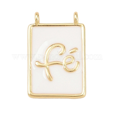 Латунь эмаль подвески KK-L251-01G-A04-1