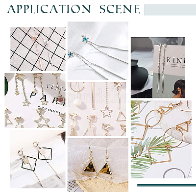 Набор для самостоятельного изготовления кольца и серьги-капли DIY-UN0002-99-1