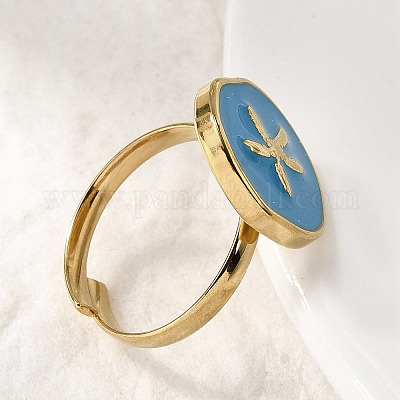 Кольца-манжеты из нержавеющей стали 304 RJEW-A077-03G-01-1