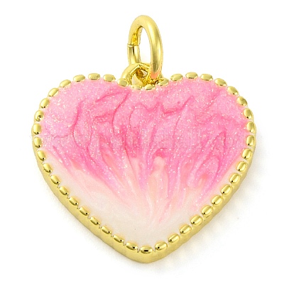 Латунь эмаль подвески KK-S401-17G-G-1