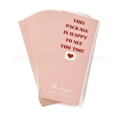 Бумажные герметизирующие наклейки с покрытием DIY-F085-01B-04-1