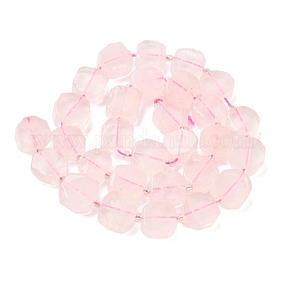 Природного розового кварца нитей бисера G-I394-D24-1