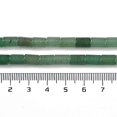 Естественный зеленый авантюрин бисер нитей G-C128-A08-01-1