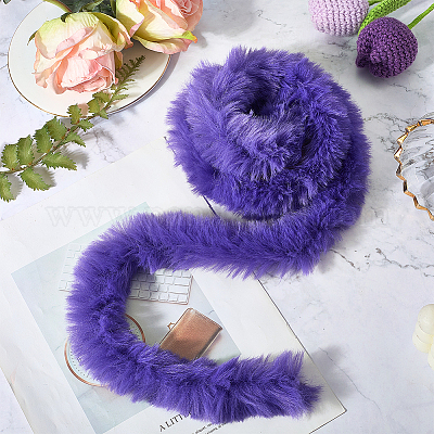 Рулон ткани из искусственного меха и синели для украшения рождественской елки или изготовления бантов для венков FIND-WH20003-95D-1