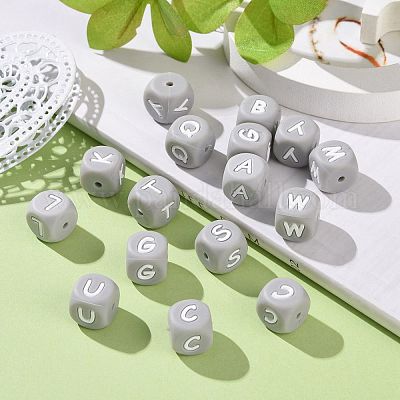 Силиконовые бусины&nbsp;SIL-WH0002-25C-1