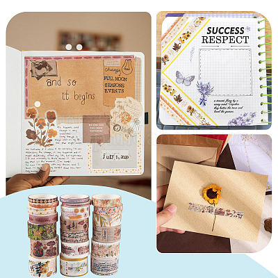 20шт. 5 стиля наклеек для скрапбукинга DIY-TAC0029-03B-1