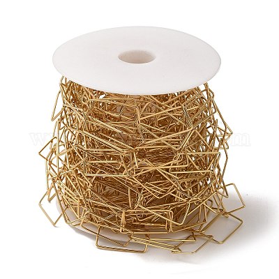 Ионное покрытие (ip) прямоугольные звенья цепи из нержавеющей стали 304 CHS-Q006-01G-1