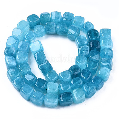 Бусы из натурального доломита G-T131-56B-1