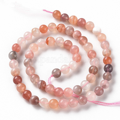 Природные Ботсвана агат бисер нитей G-S362-103B-1