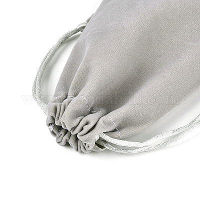 Бархатные мешочки на шнурках TP-N003-8x22-A01-1