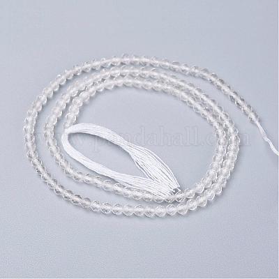 Природных кристаллов кварца бисер нитей G-D166-B-3mm-1