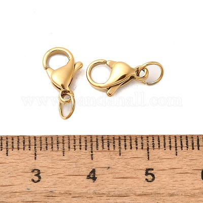 Ионное покрытие (ip) застежки-лобстеры из нержавеющей стали 304 STAS-AB11-G-02-1