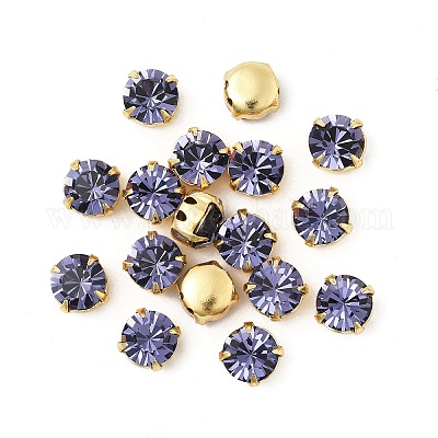 Preciosa® maxima crystal в пришивной чашке Y-PRC-SS34-20410-G-1