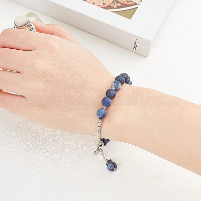 Бусины из природных содалитом G-OC0001-71-1