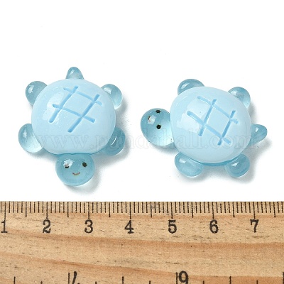 Светящиеся кабошонов смолы RESI-M047-01B-1