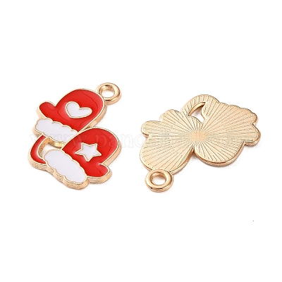 Подвески из эмали и сплава ENAM-I061-01KCG-19B-1