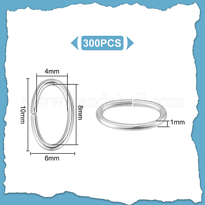 300 шт. соединительные кольца из нержавеющей стали 304 STAS-UN0055-64-1