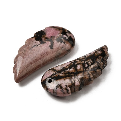 Природные подвески родонит&nbsp;G-F820-01I-1