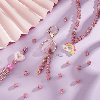 100 шт. полимерная глина паве из высококачественных страз FIND-PH0022-39-1